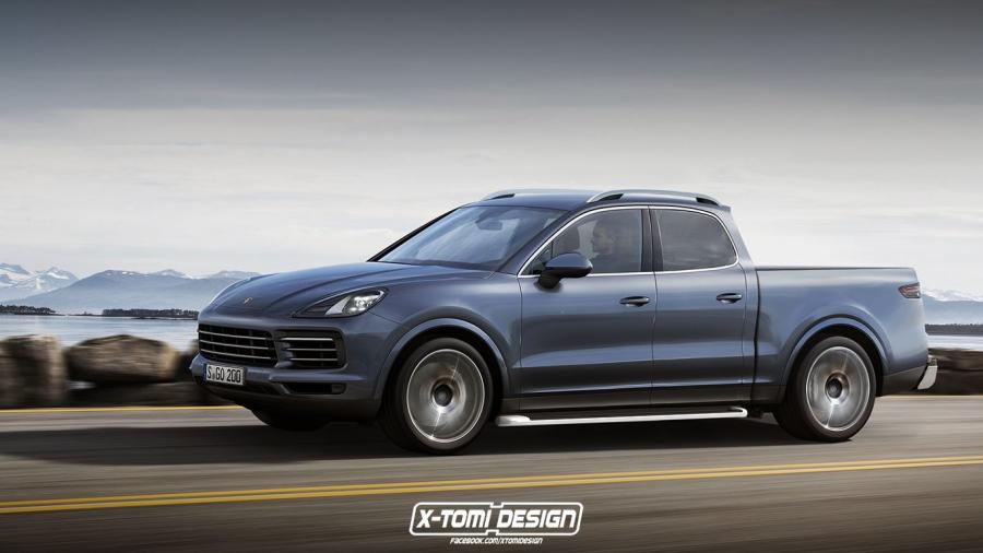 Porsche Cayenne Pickup by X-Tomi Design '2017
